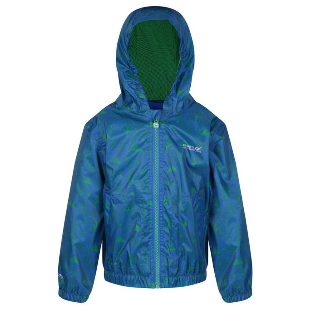 Regatta Childrens/Kids Muddy Puddle Peppa Pig  Waterproof Jacket / Oxford Blue